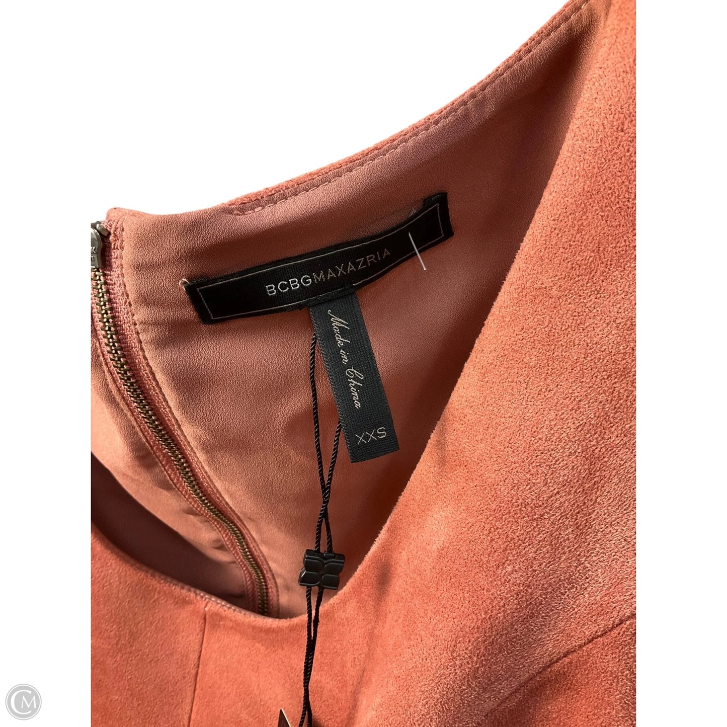 Top Sleeveless By Bcbgmaxazria In Orange, Size: Xxs