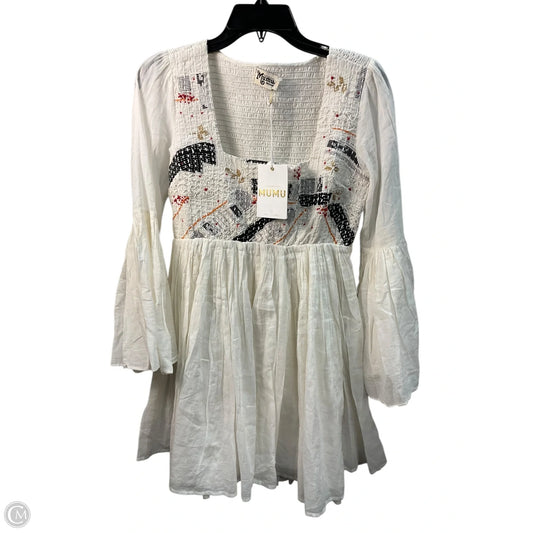 Dress Casual Short By Show Me Your Mumu In White, Size: M