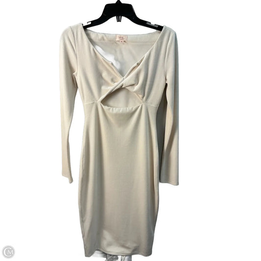 Dress Party Long By Cma In Cream, Size: Xs