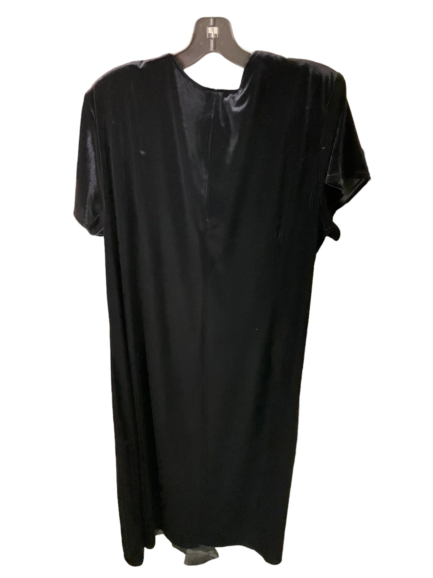 Dress Party Midi By Robbie Bee In Black, Size: 24