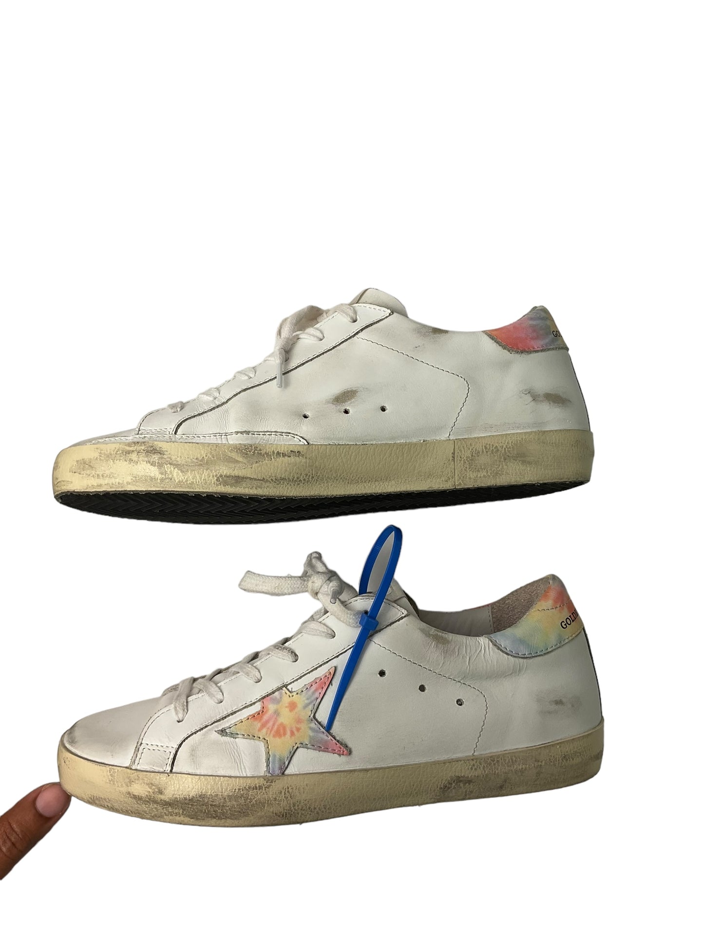 Shoes Designer By Golden Goose In White, Size: 11