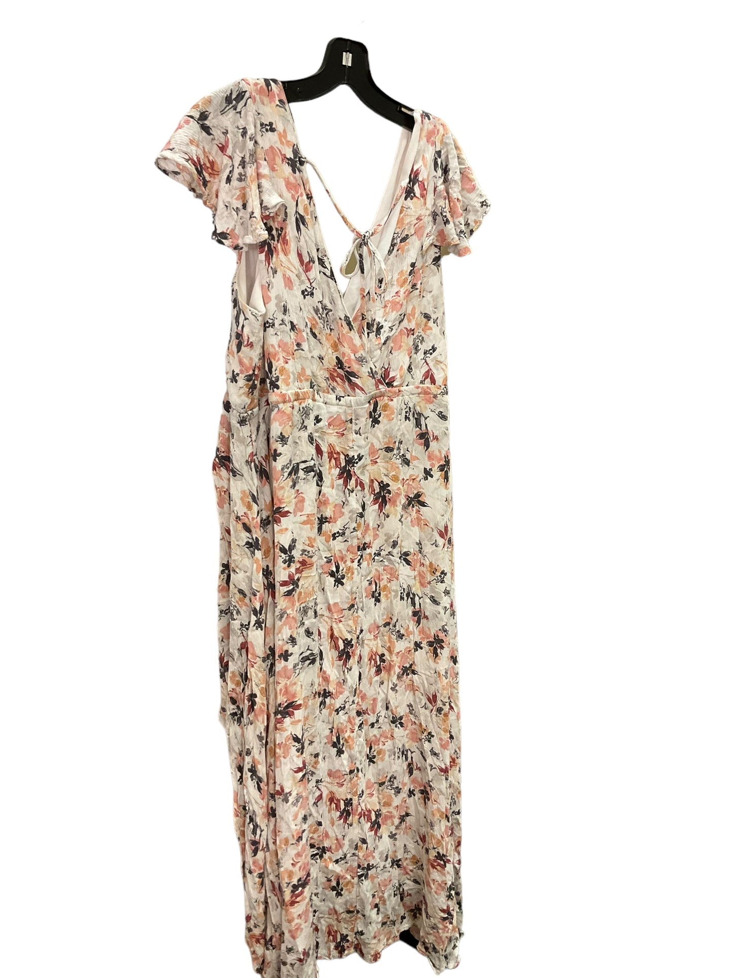 Dress Casual Midi By Torrid In Flowered, Size: 18