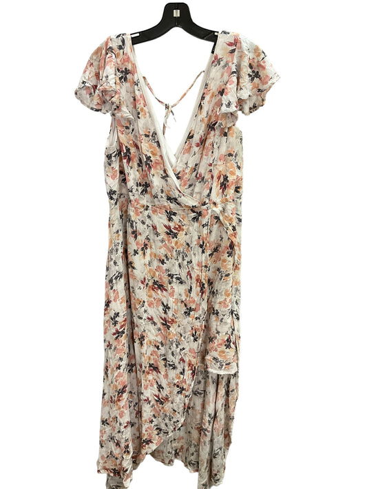 Dress Casual Midi By Torrid In Flowered, Size: 18