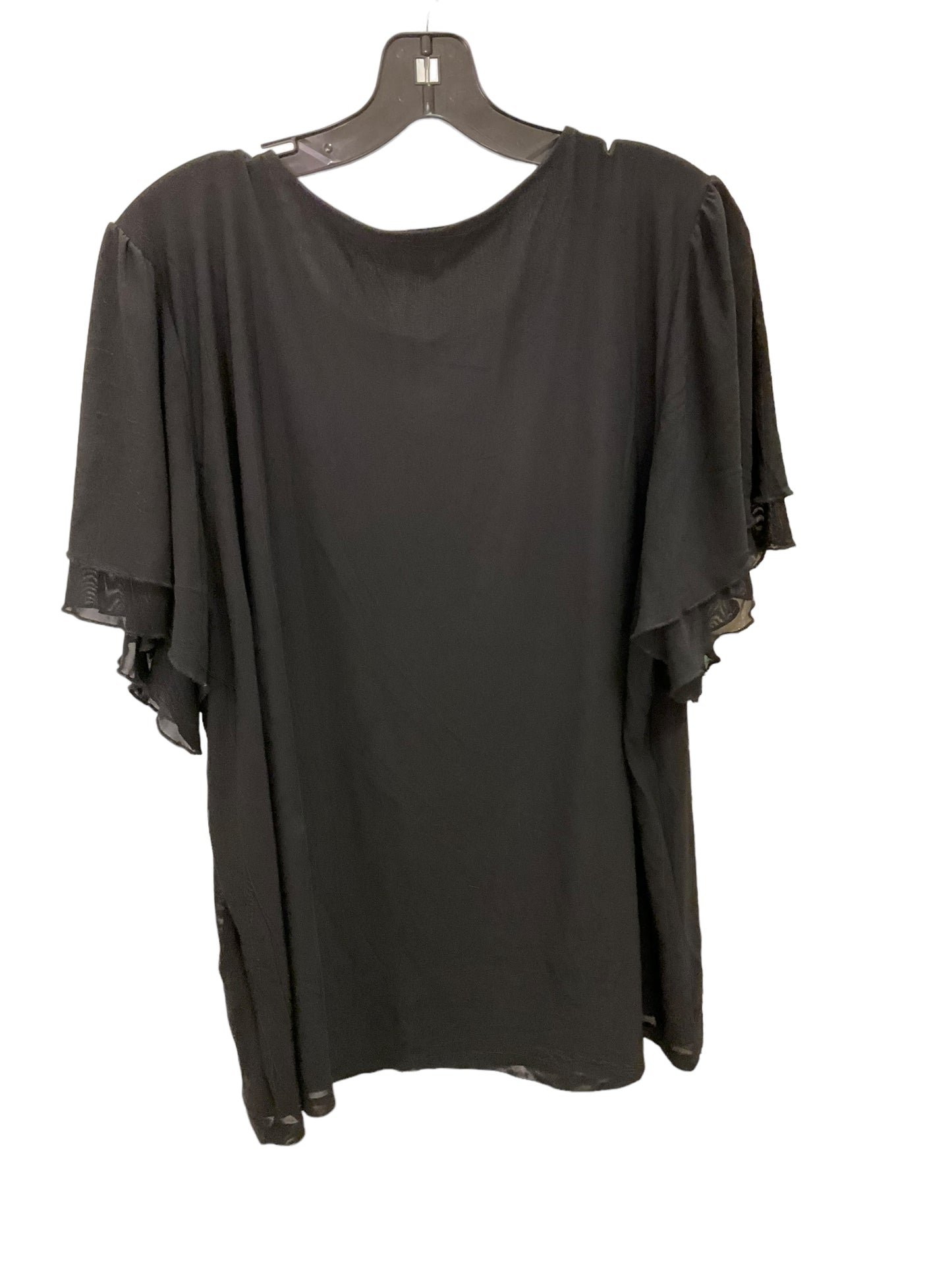 Top Short Sleeve Basic By Torrid In Black, Size: 16