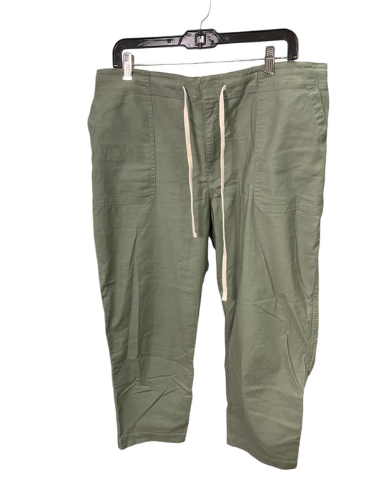 Pants Ankle By Loft In Green, Size: 14