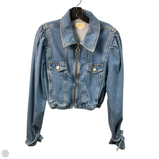 Jacket Denim By Maeve In Blue Denim, Size: M