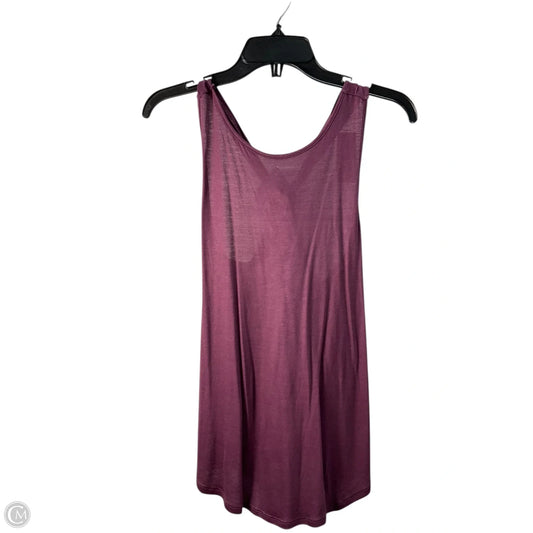Top Sleeveless Basic By Loft In Purple, Size: Xs