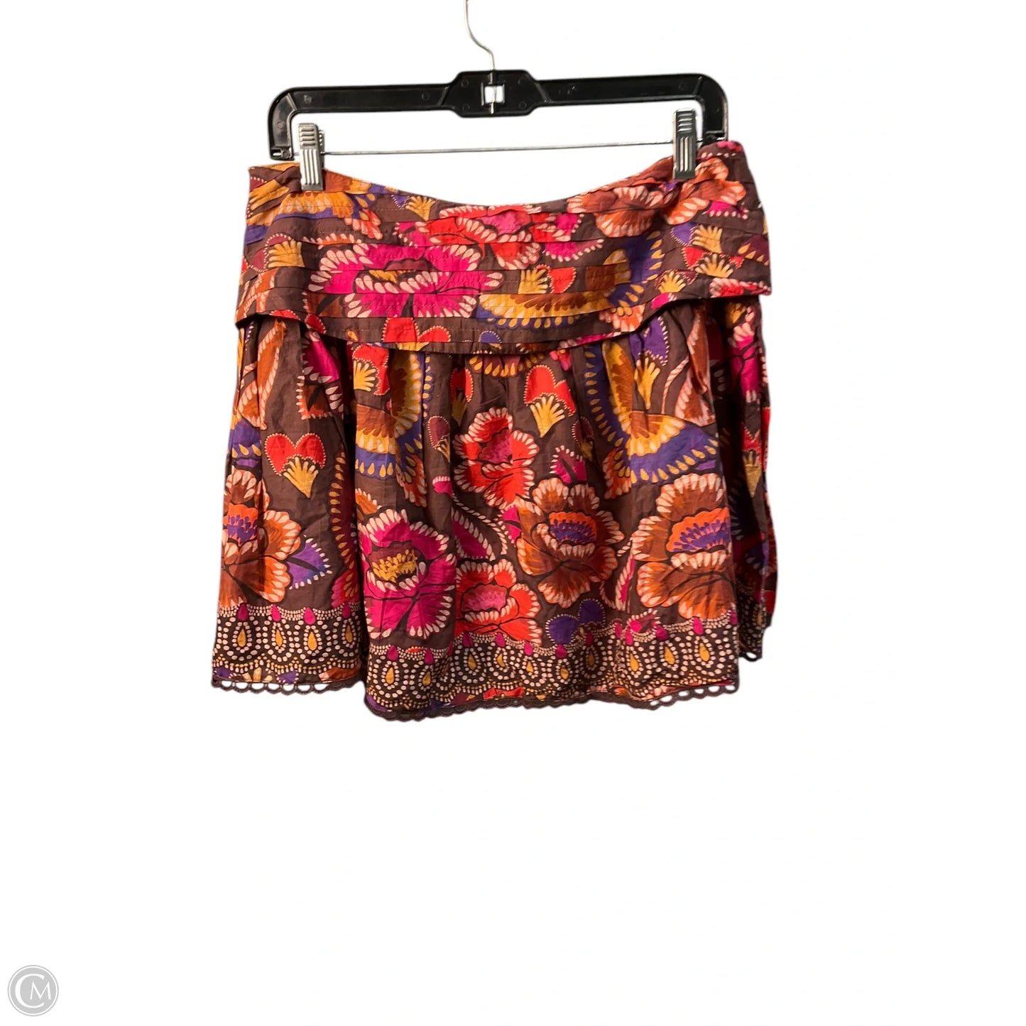 Skirt Mini & Short By Farm Rio In Multi-colored, Size: L