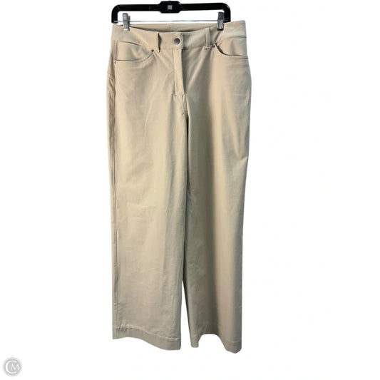 Athletic Pants By Lululemon In Tan, Size: 8