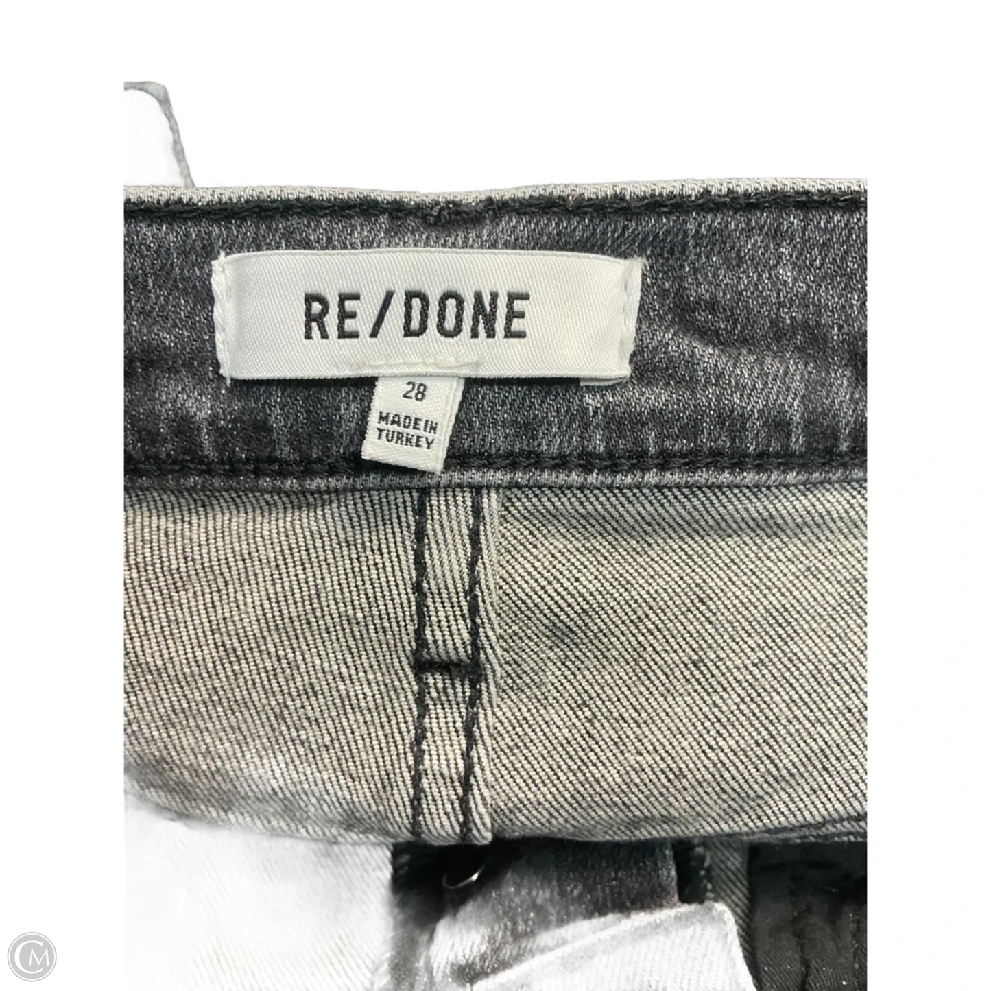 Jeans Straight By Nordstrom In Grey Denim, Size: 6