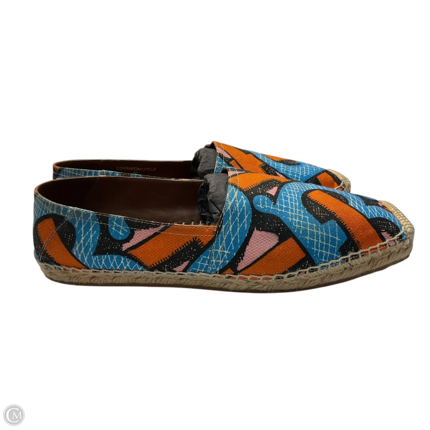 Shoes Luxury Designer By Burberry In Multi-colored, Size: 10