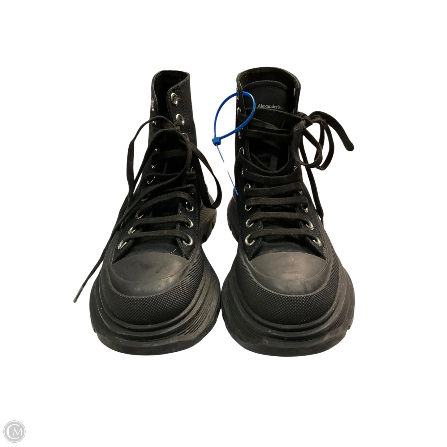 Shoes Luxury Designer By Alexander Mcqueen In Black, Size: 8