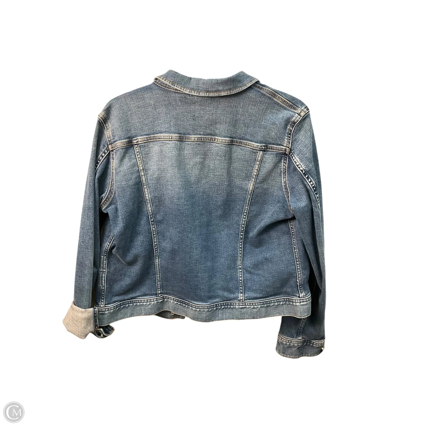 Jacket Denim By J Crew In Denim, Size: M