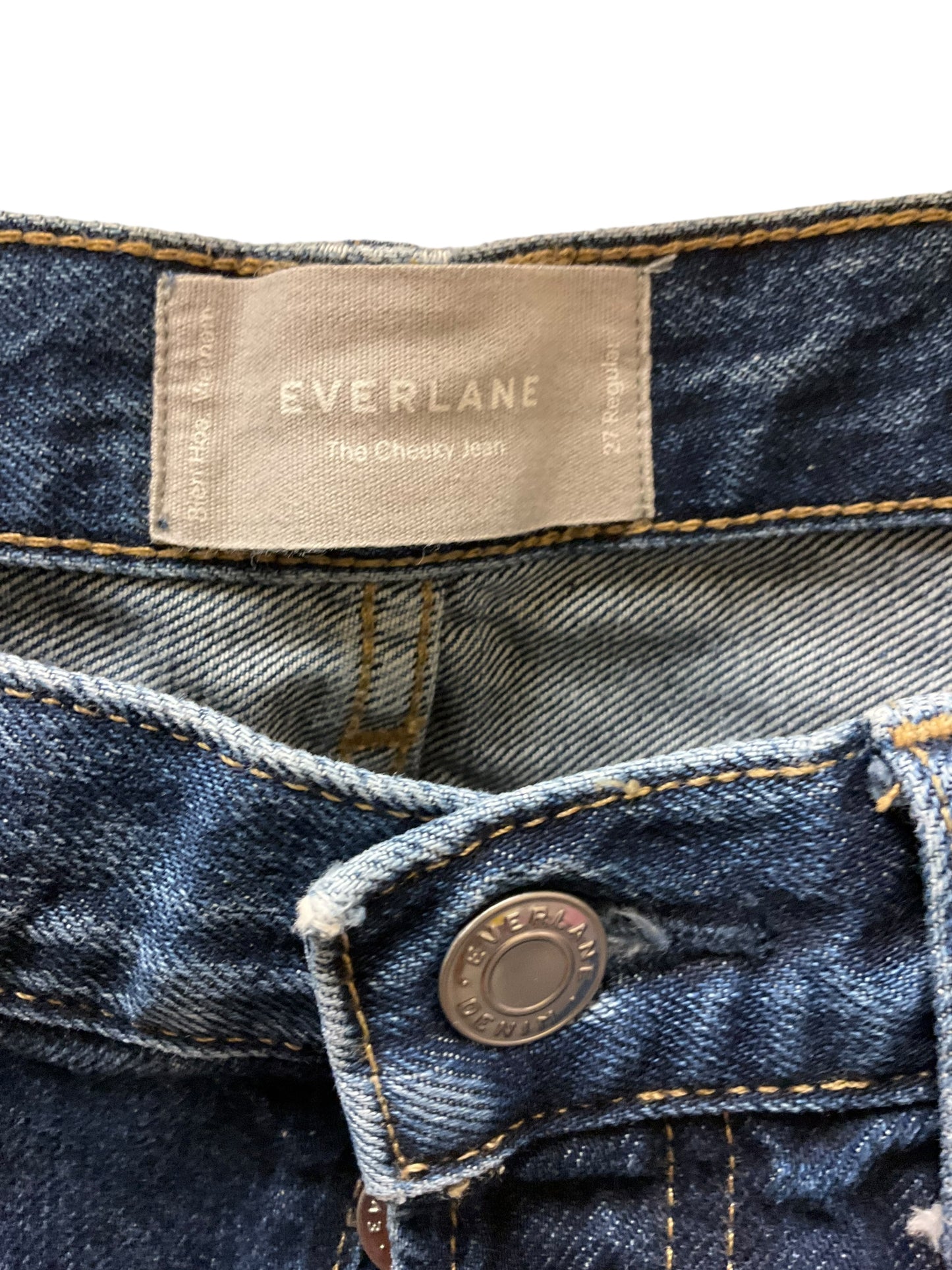 Jeans Straight By Everlane In Denim, Size: 4