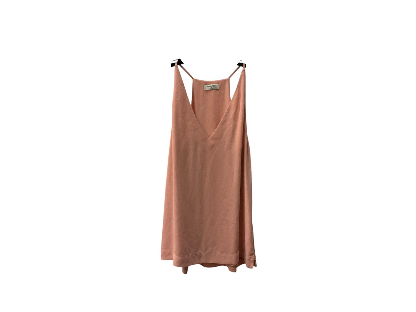 Top Sleeveless By Babaton In Pink, Size: M