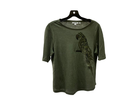 Top Short Sleeve By Chicos In Green, Size: S