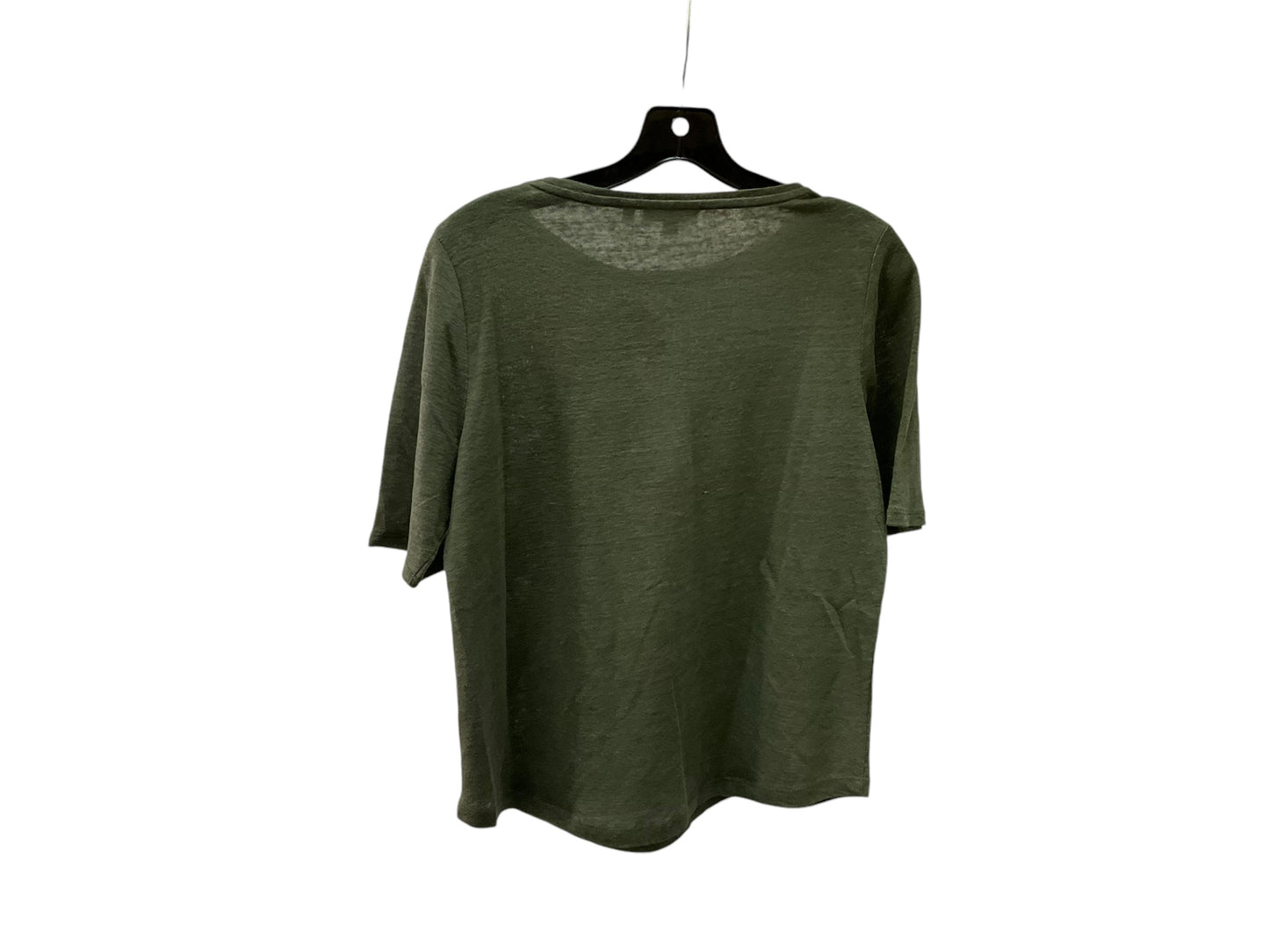 Top Short Sleeve By Chicos In Green, Size: S