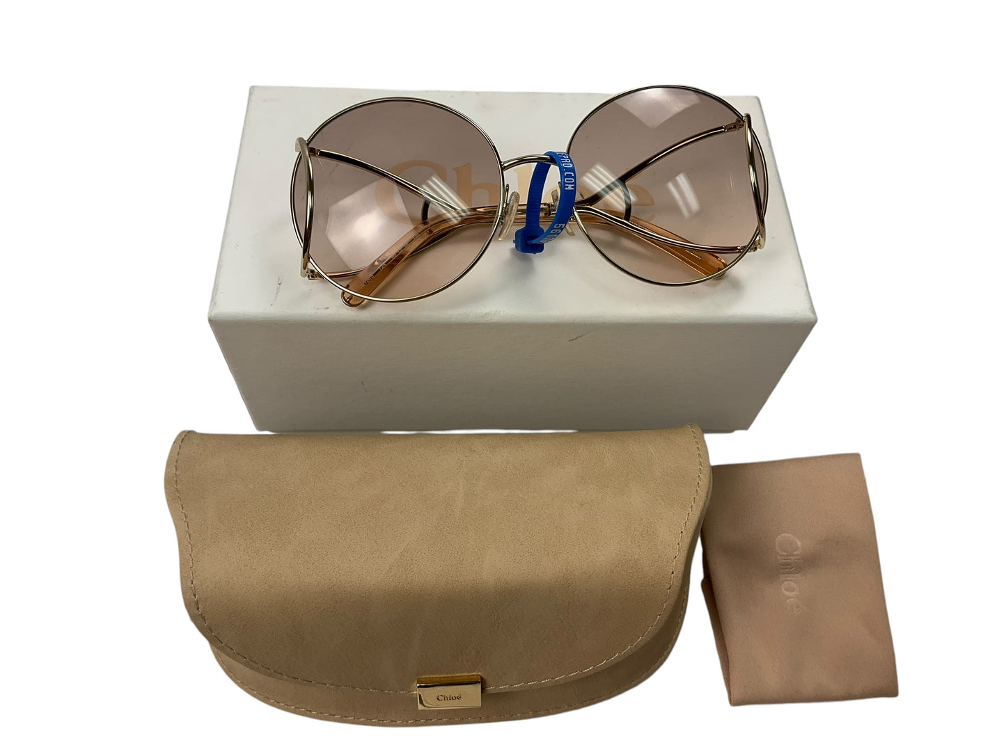 Sunglasses Luxury Designer By Chloe