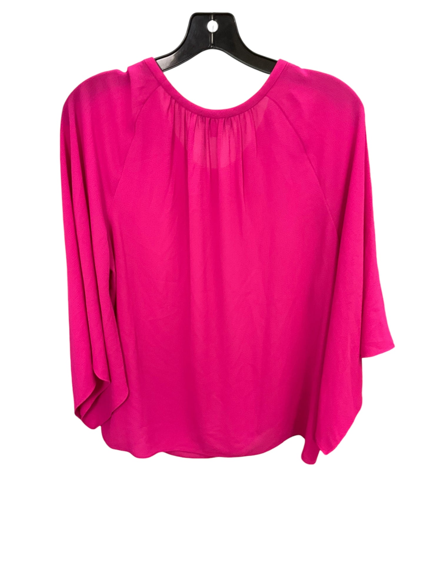 Top 3/4 Sleeve By Vince Camuto In Pink, Size: S