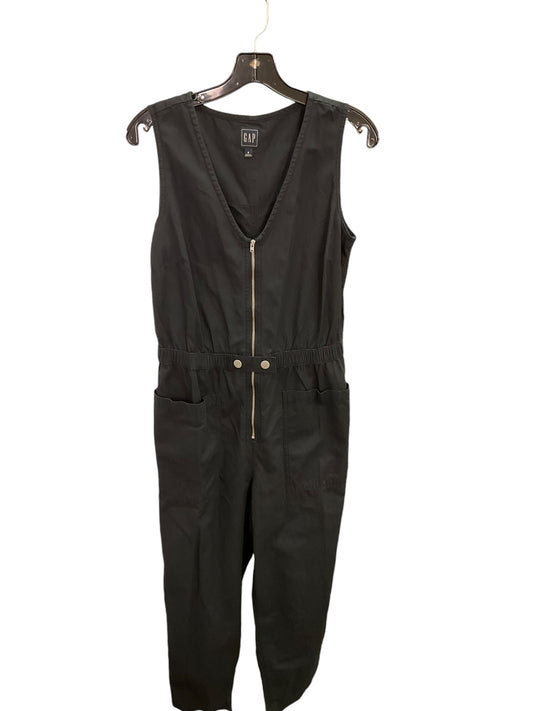 Jumpsuit By Gap In Black, Size: M