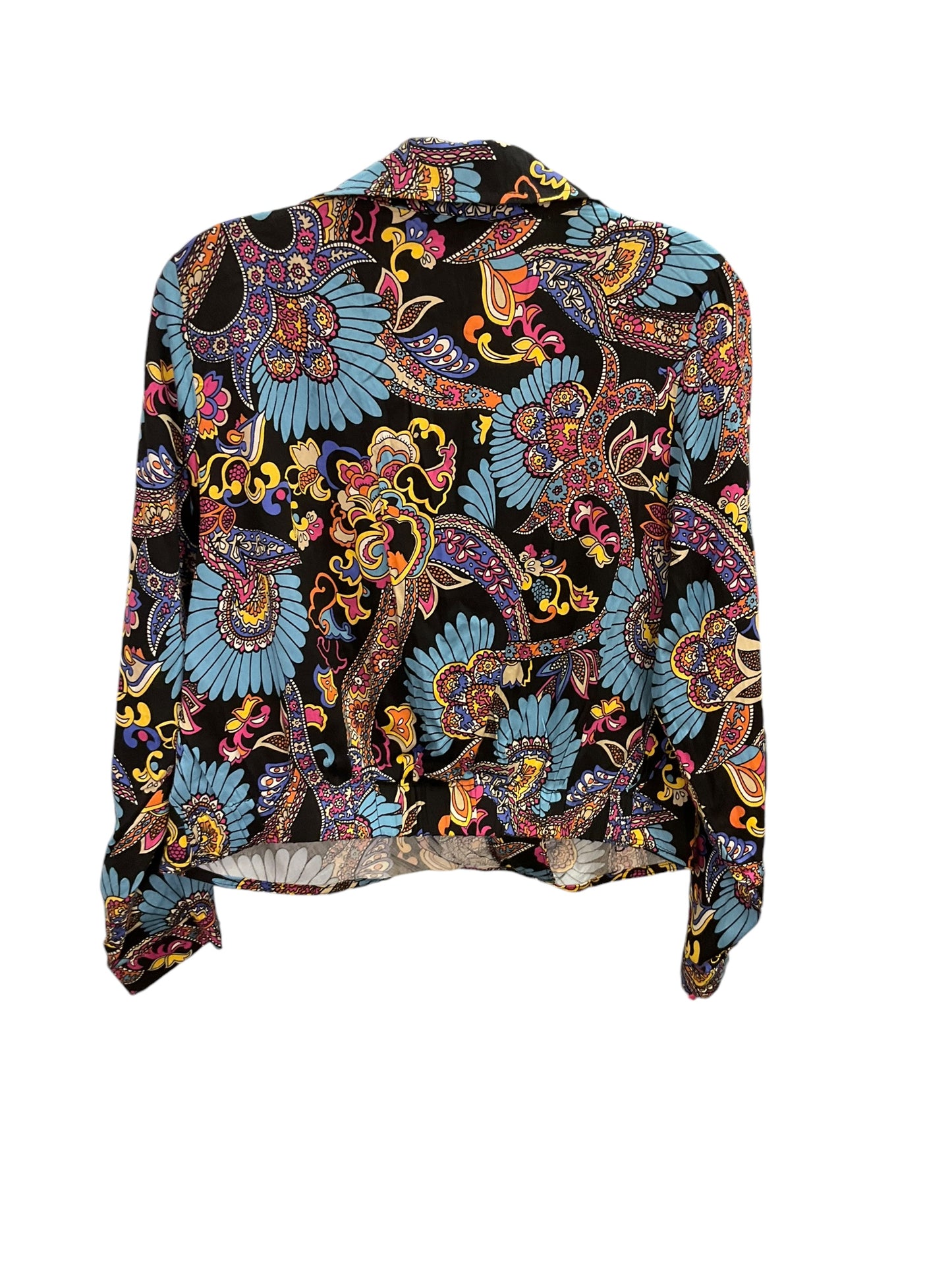 Top Long Sleeve By Haute Hippie In Multi-colored, Size: M