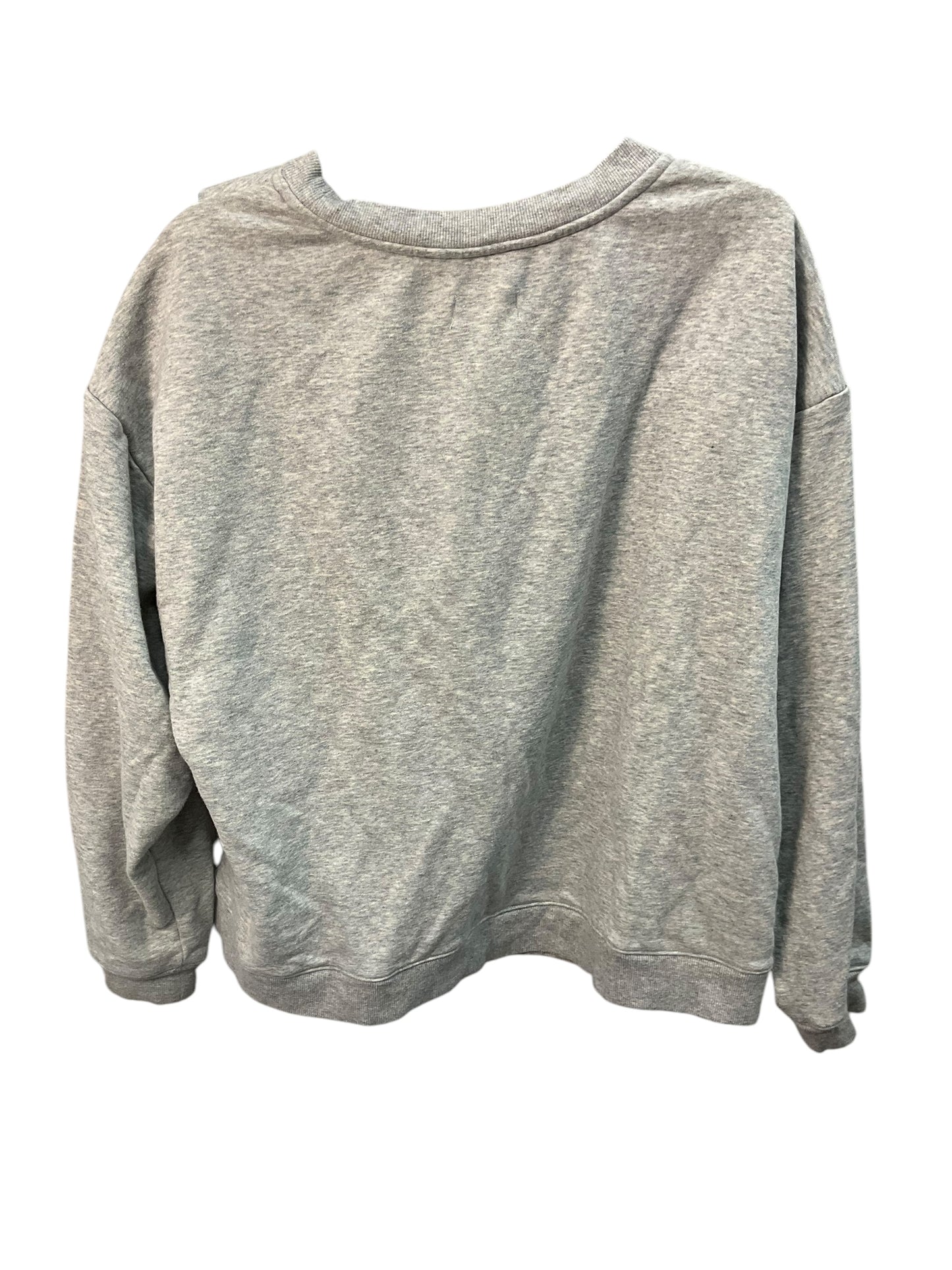 Top Long Sleeve By Maeve In Grey, Size: 1x