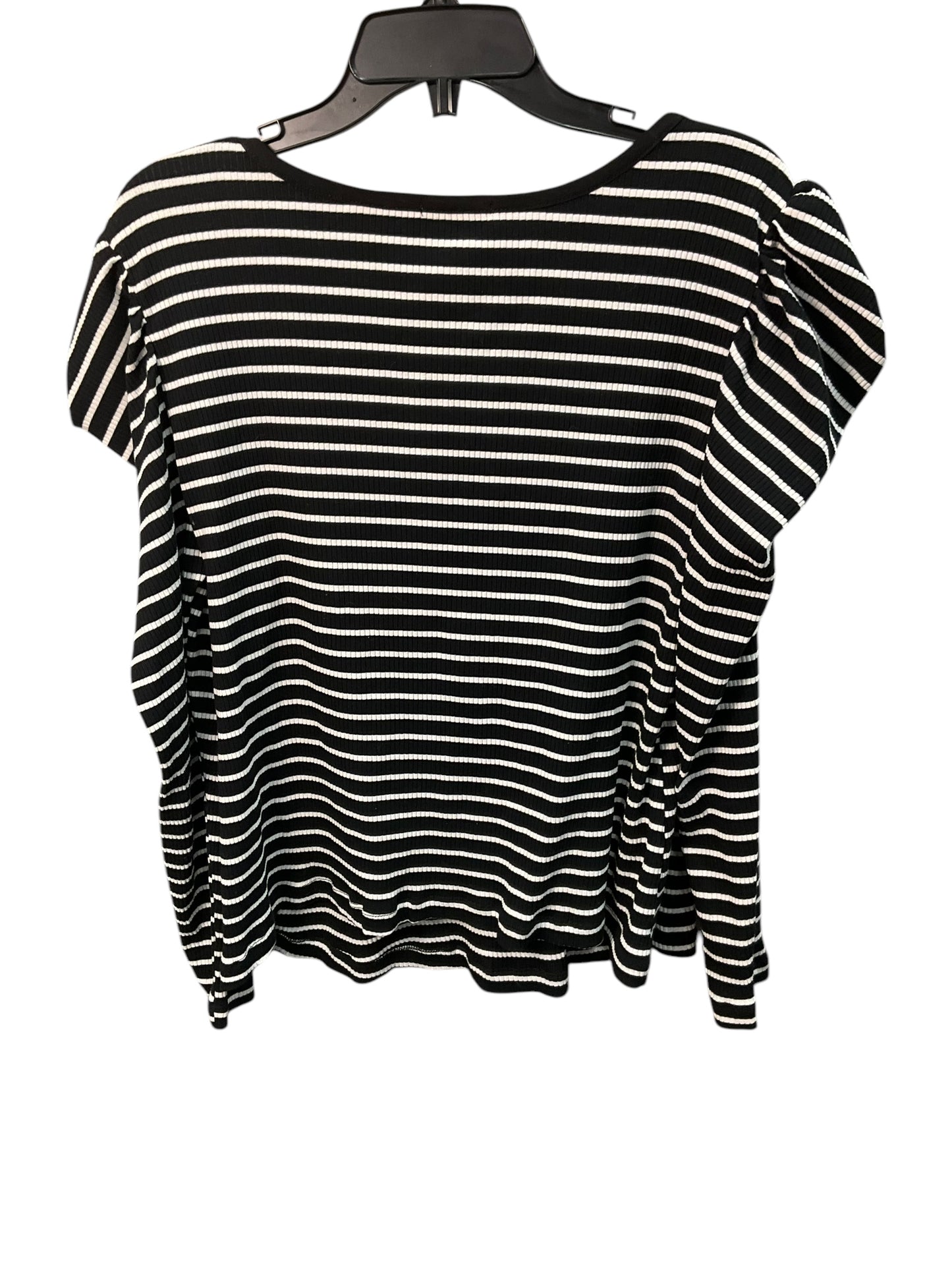 Top Long Sleeve By Porridge In Striped Pattern, Size: 1x