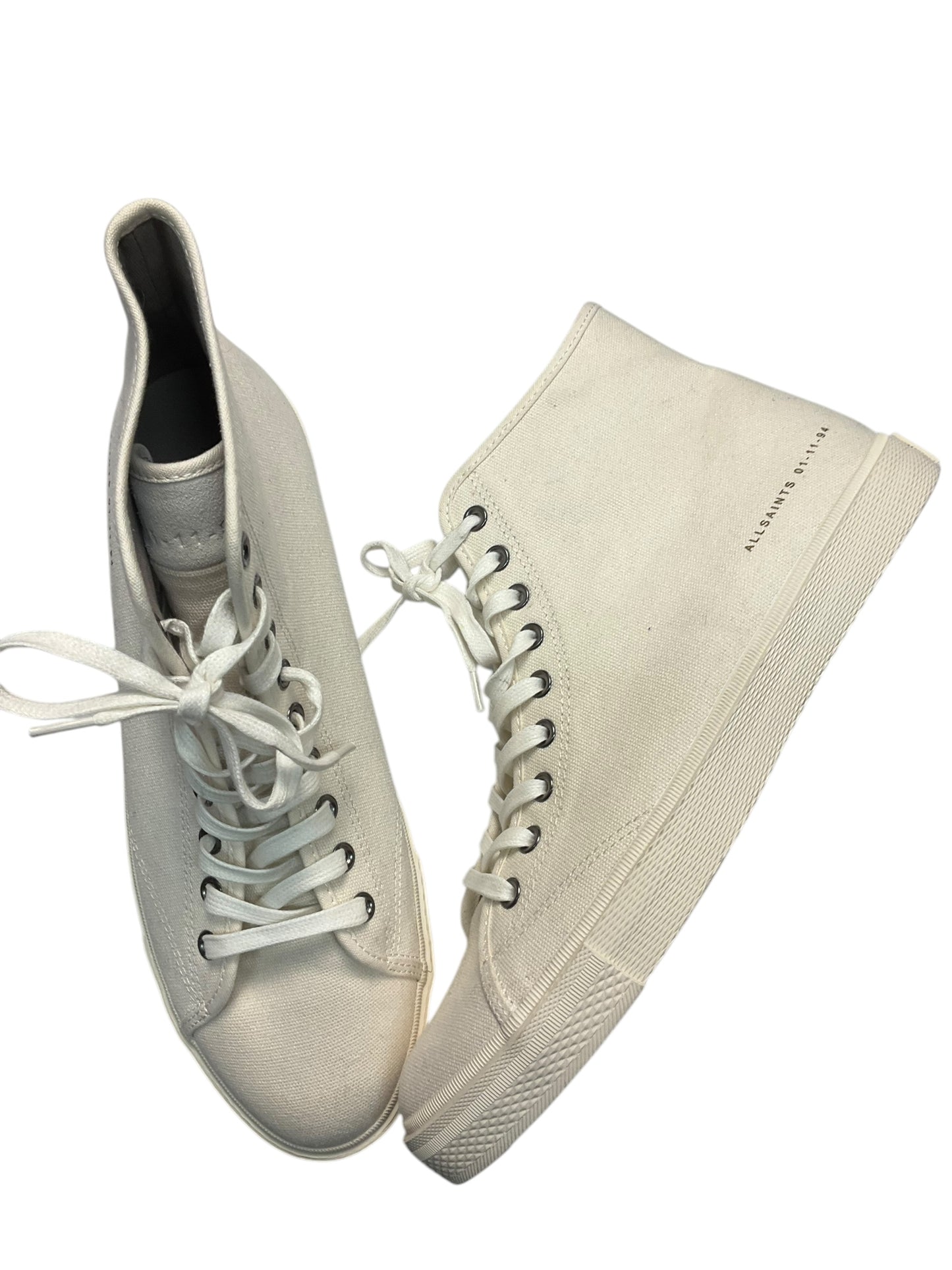 Shoes Designer By All Saints In White, Size: 11