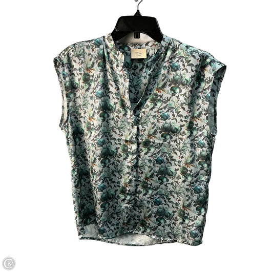 Top Sleeveless By Elie Tahari In Green, Size: Xs