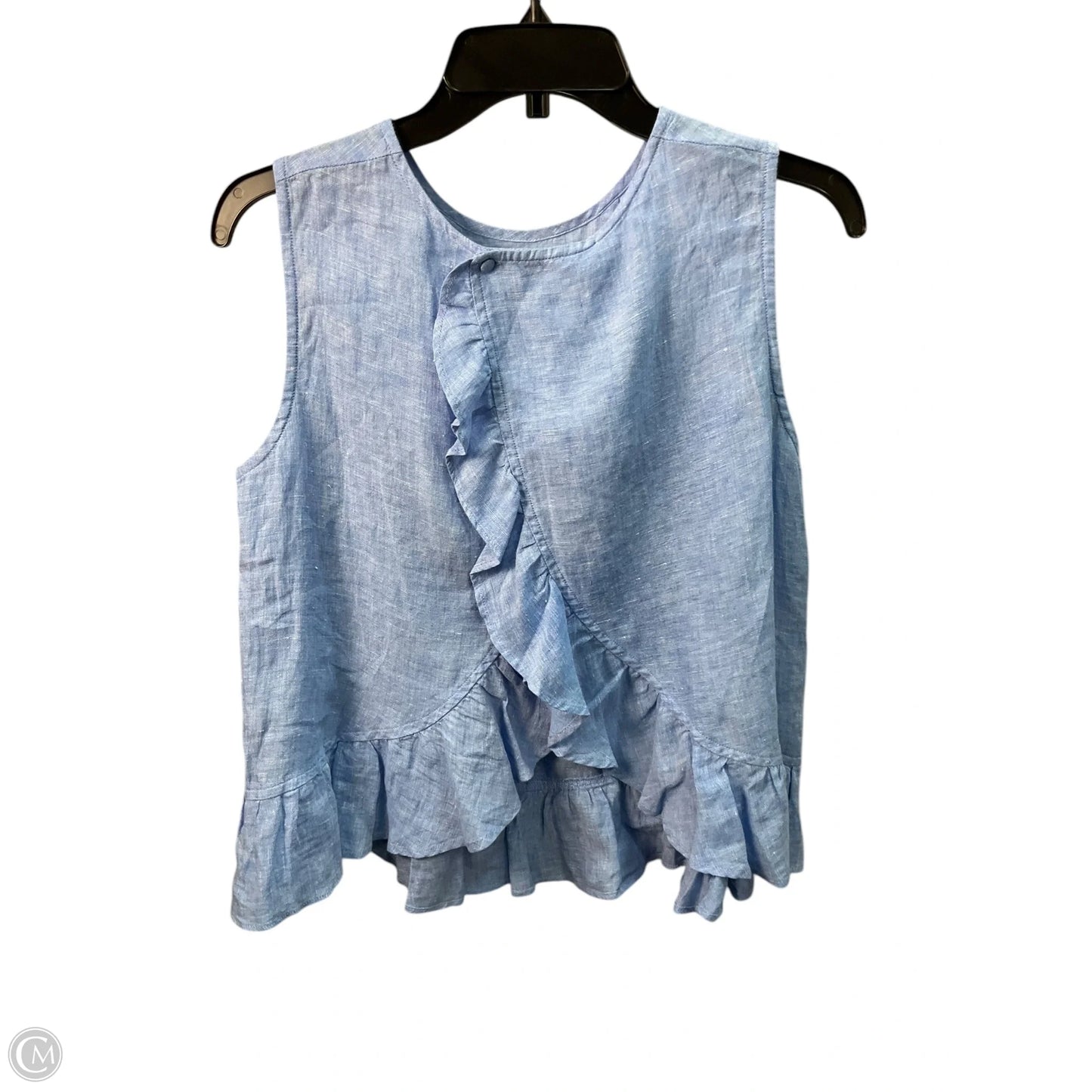 Top Sleeveless By Vineyard Vines In Blue, Size: S