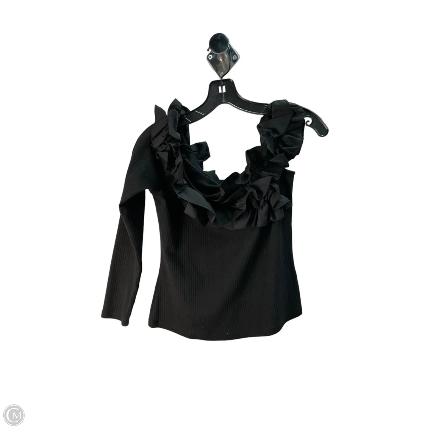 Top Long Sleeve By Lea & Viola In Black, Size: M