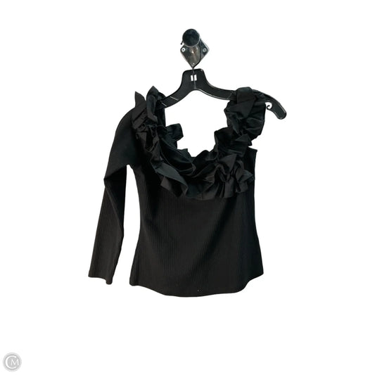 Top Long Sleeve By Lea & Viola In Black, Size: M