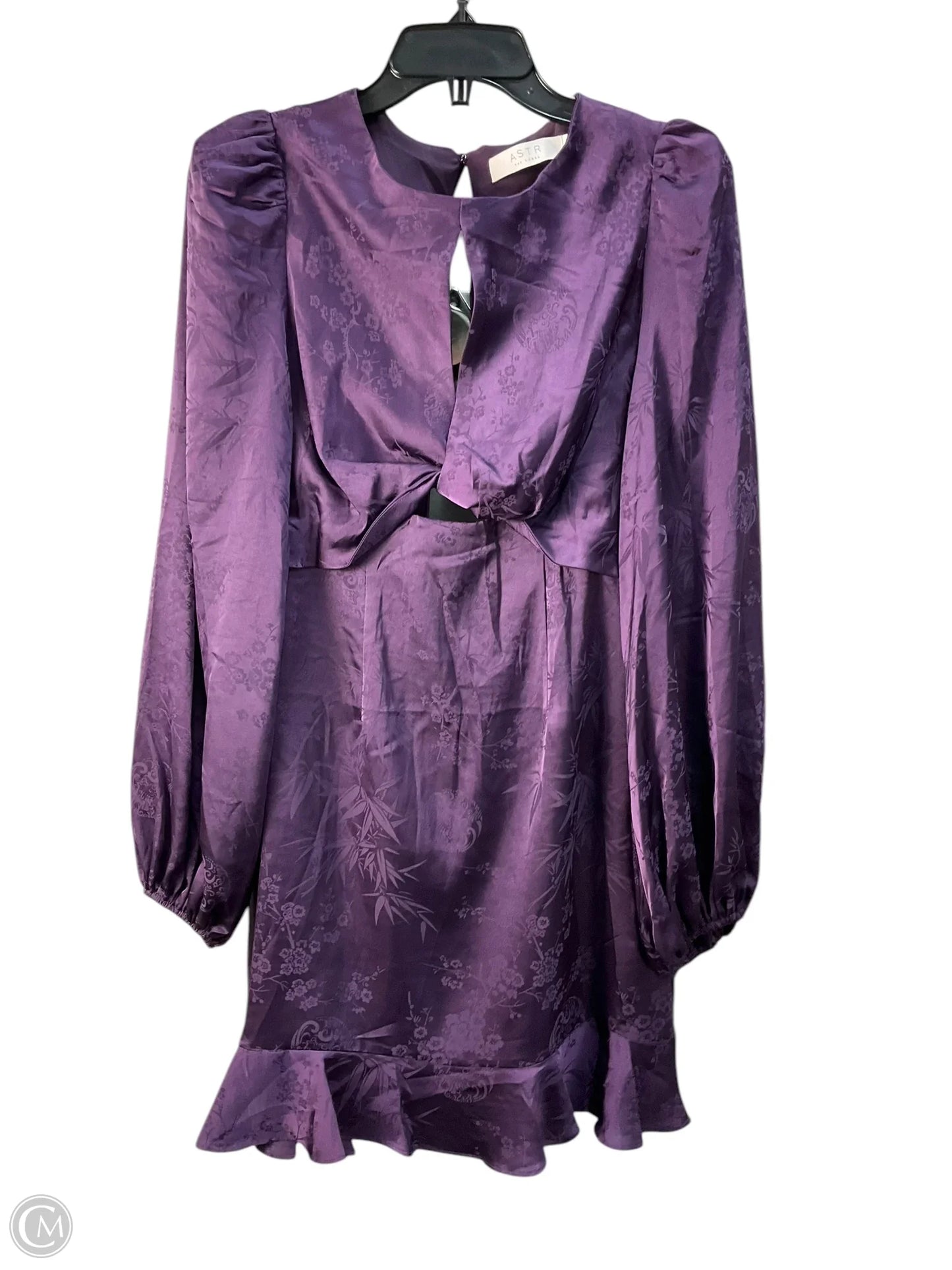 Dress Casual Midi By Astr In Purple, Size: M