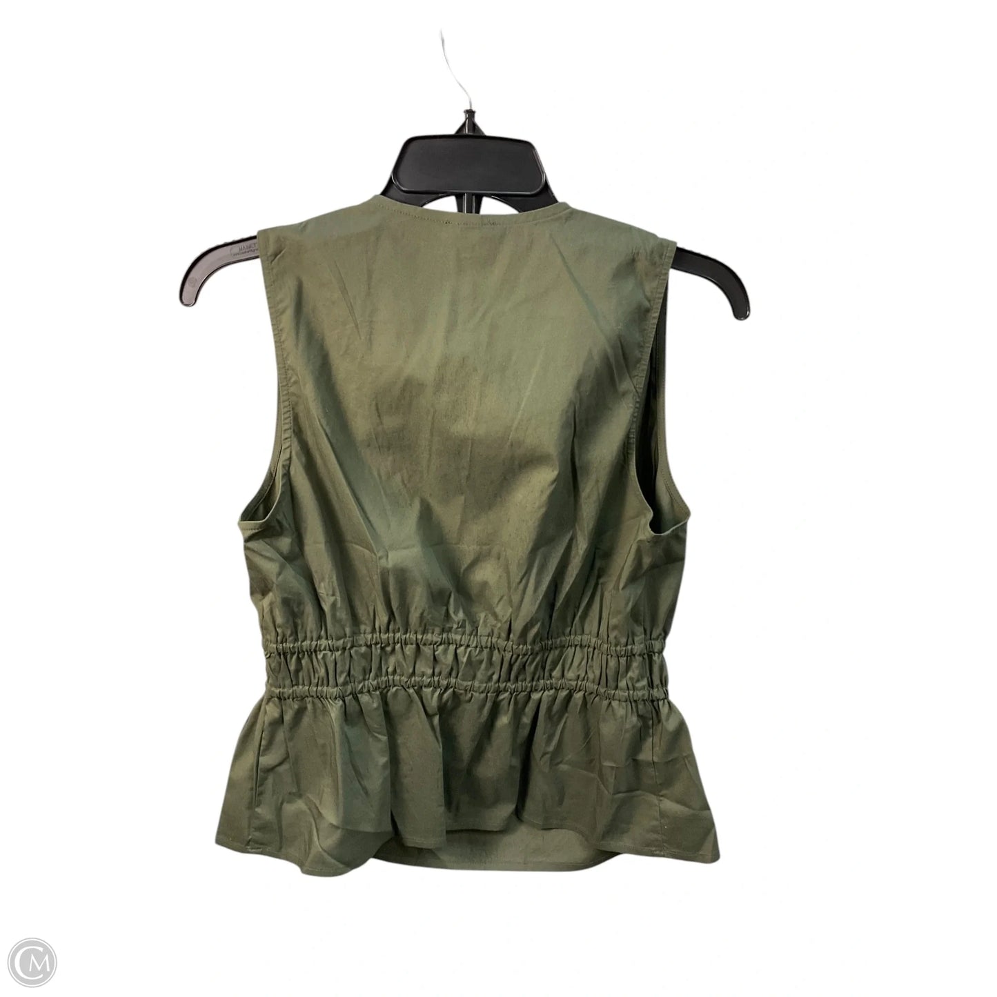 Top Sleeveless By Express In Green, Size: M