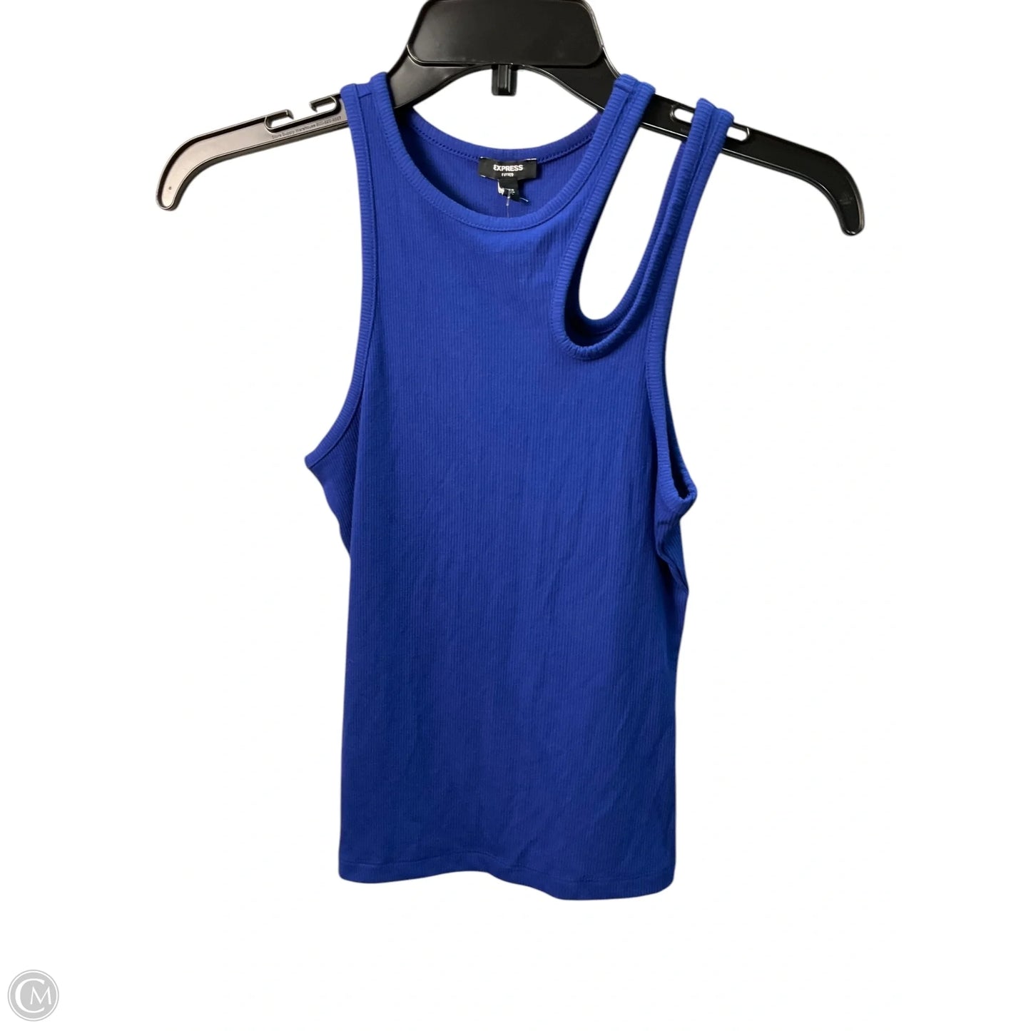 Top Sleeveless Basic By Express In Blue, Size: Xs