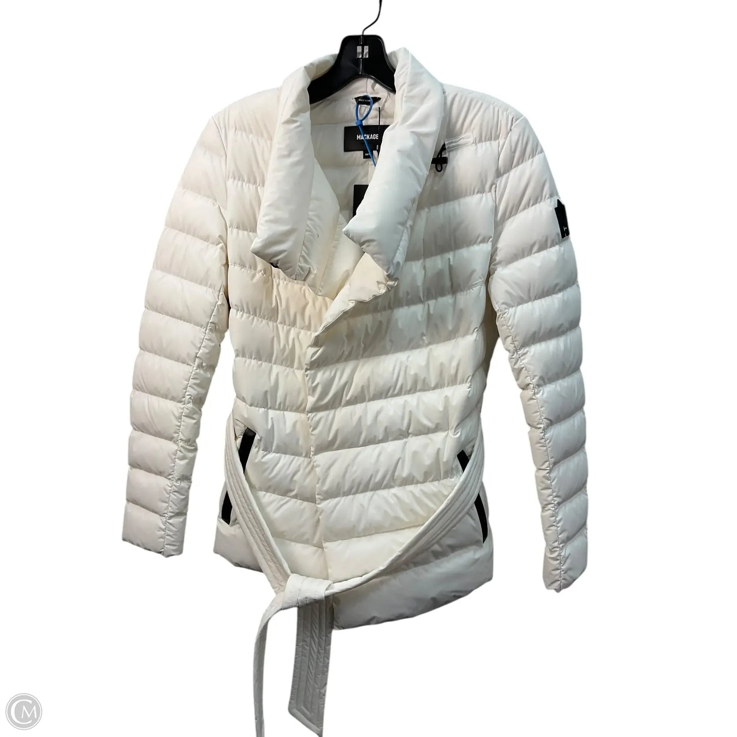 Jacket Luxury Designer By Mackage In White, Size: Xs