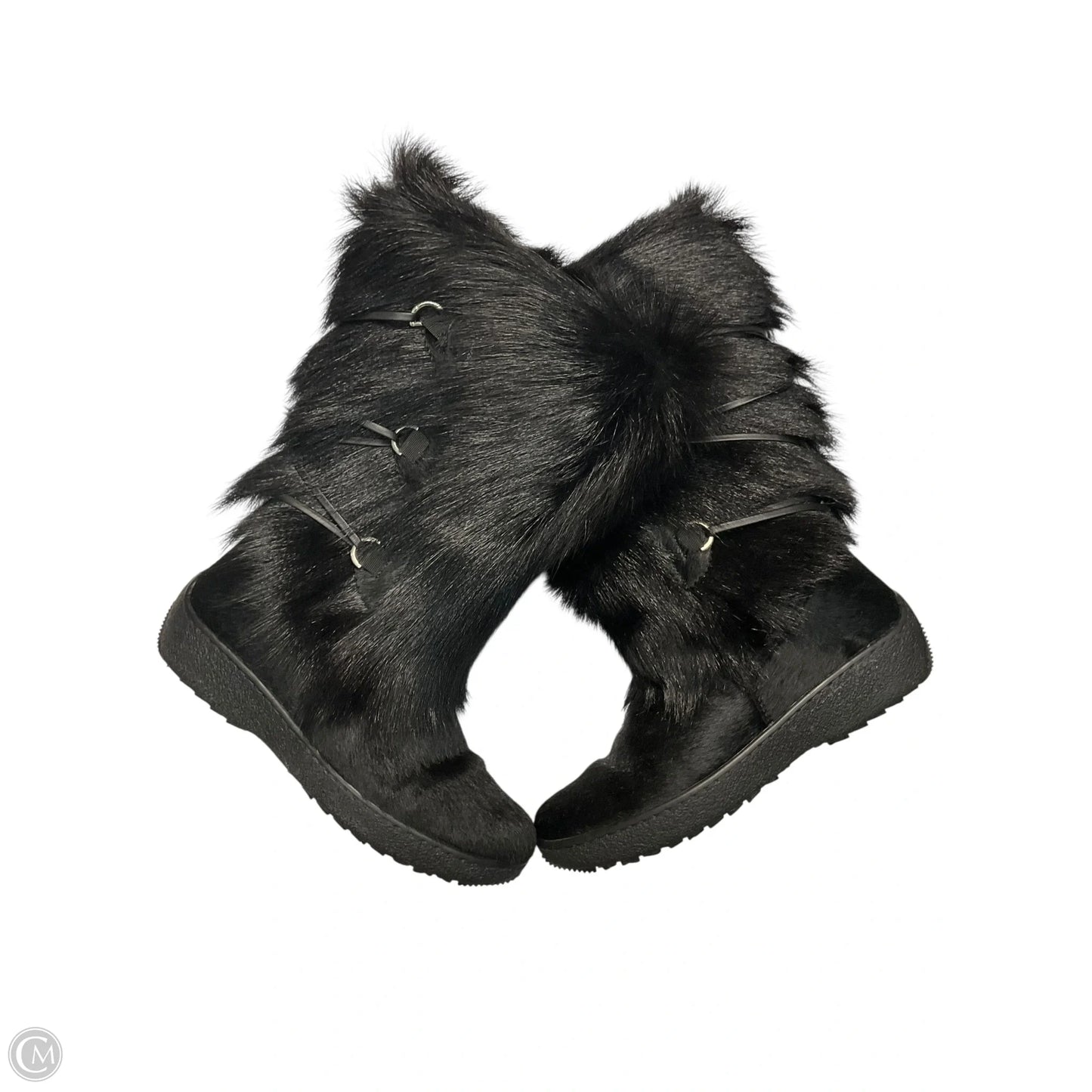 Boots Designer By Neiman Marcus In Black, Size: 8.5