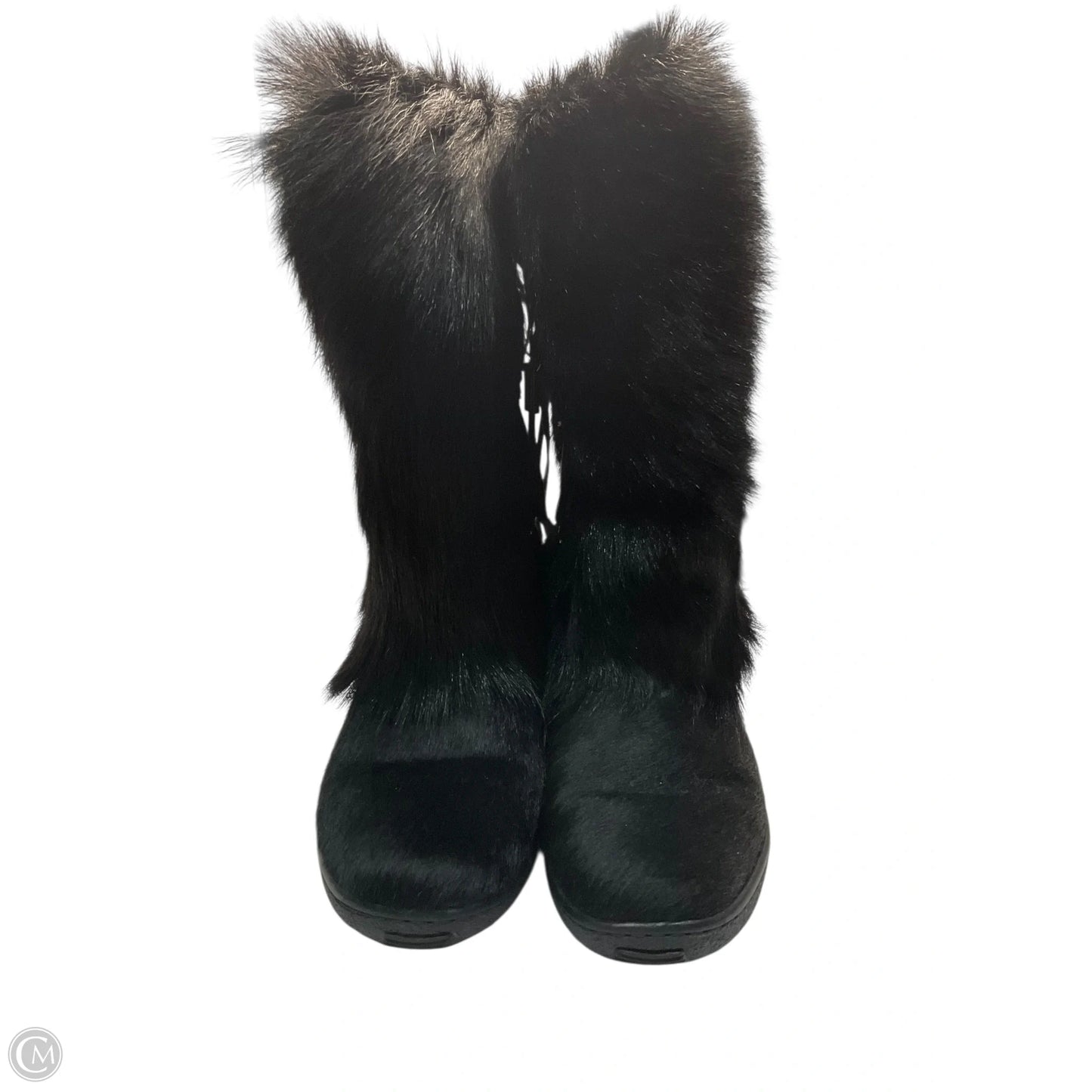 Boots Designer By Neiman Marcus In Black, Size: 8.5