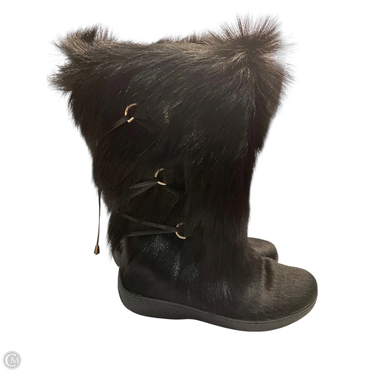 Boots Designer By Neiman Marcus In Black, Size: 8.5