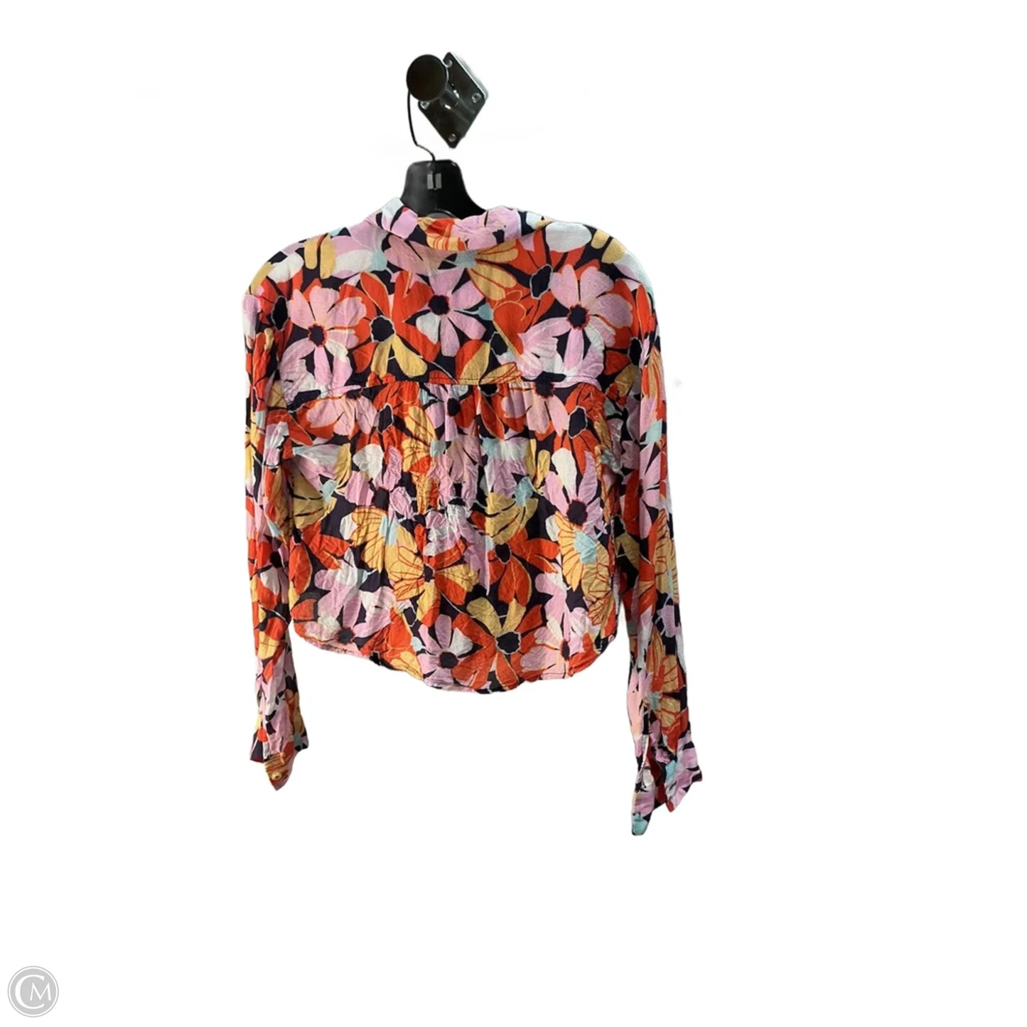 Top Long Sleeve By Maeve In Floral Print, Size: Xs