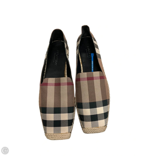 Shoes Luxury Designer By Burberry In Brown, Size: 9.5