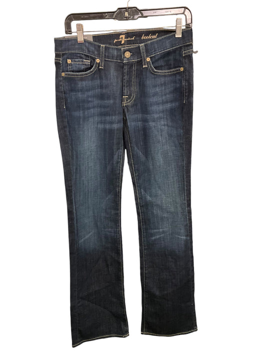 Jeans Designer By Seven For All Mankind In Denim Blue, Size: 4