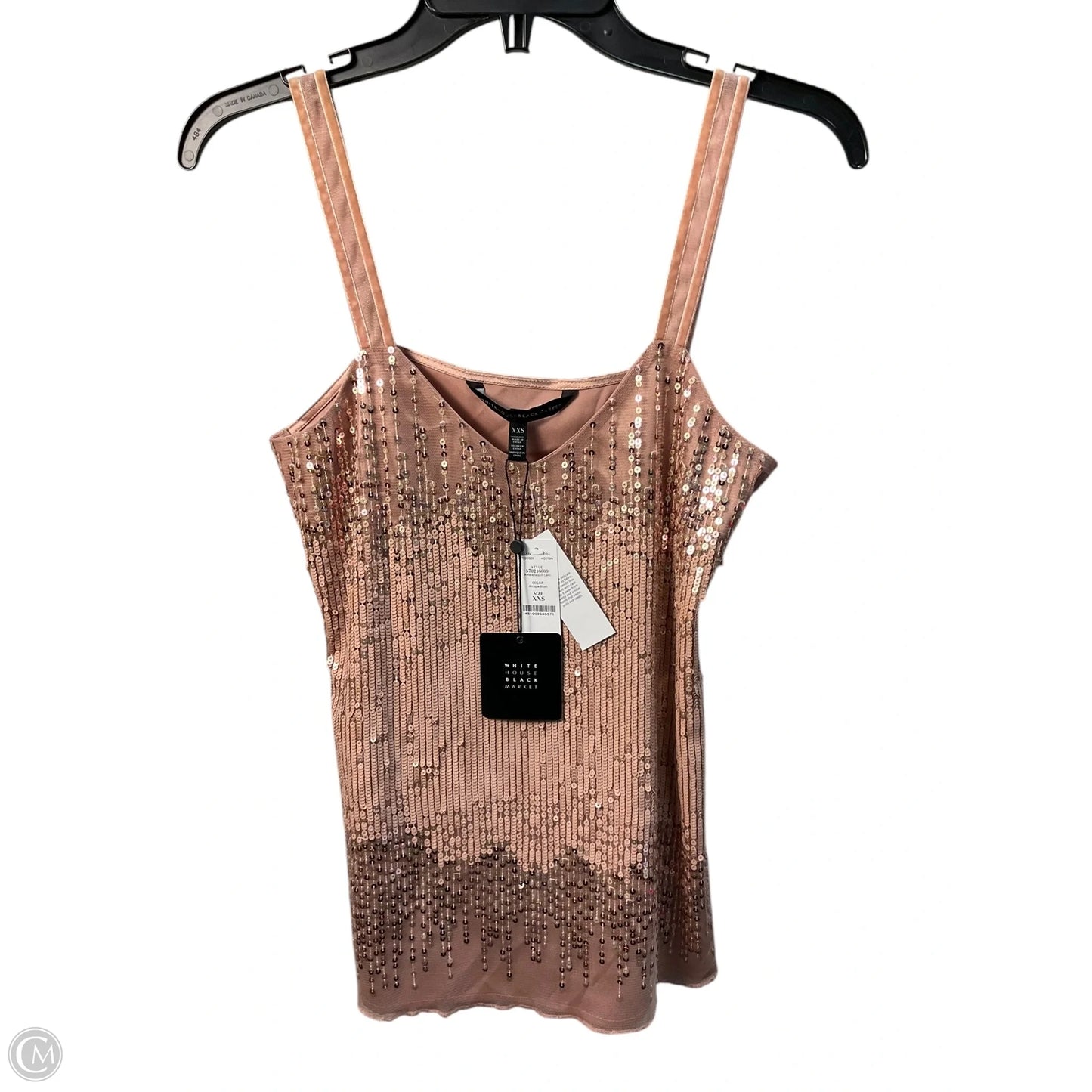 Top Sleeveless By White House Black Market In Peach, Size: Xs