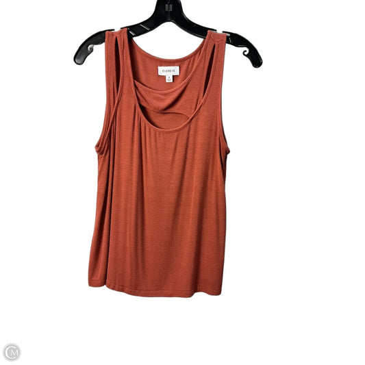 Tank Top By Evereve In Orange, Size: M