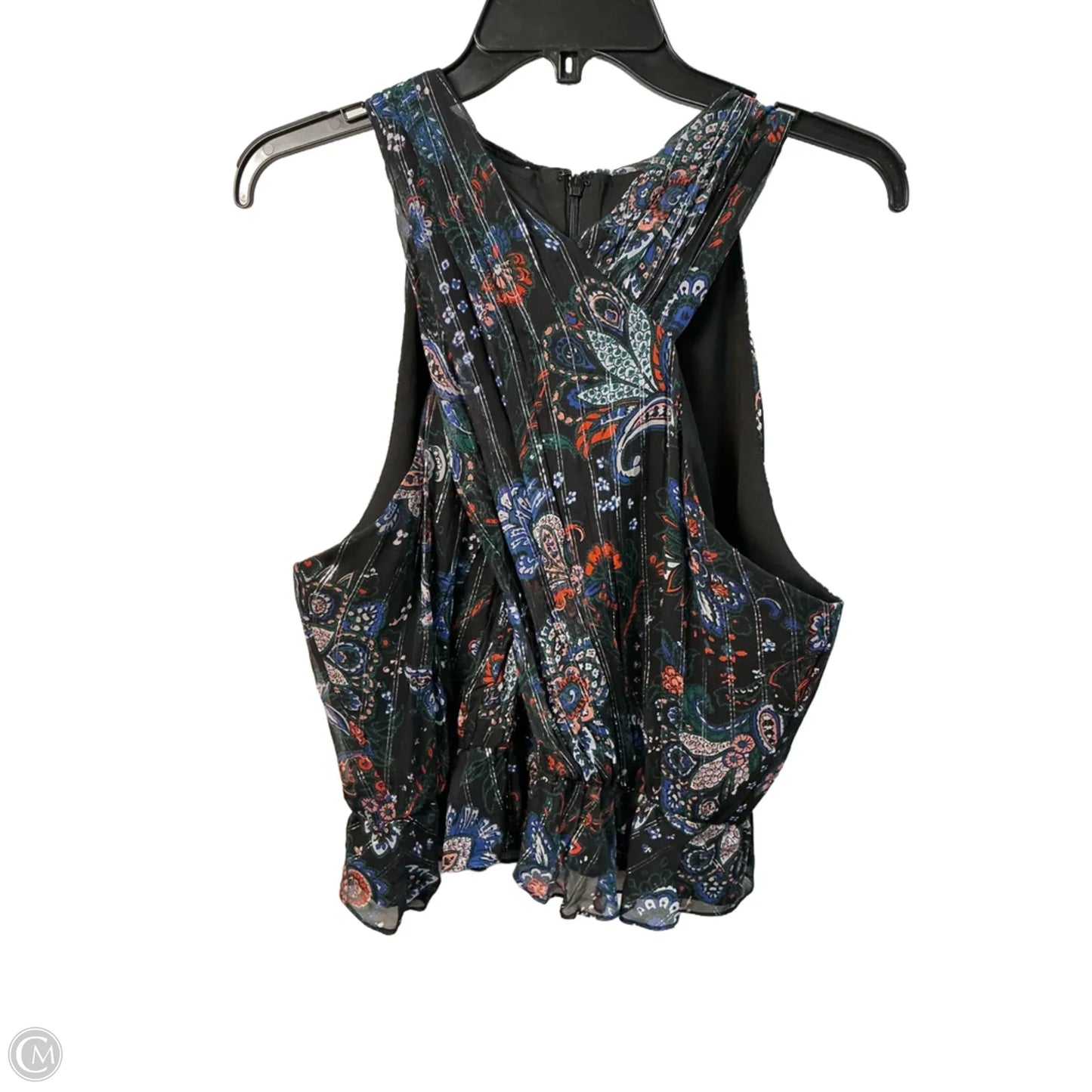 Top Sleeveless By Veronica Beard In Black, Size: 16