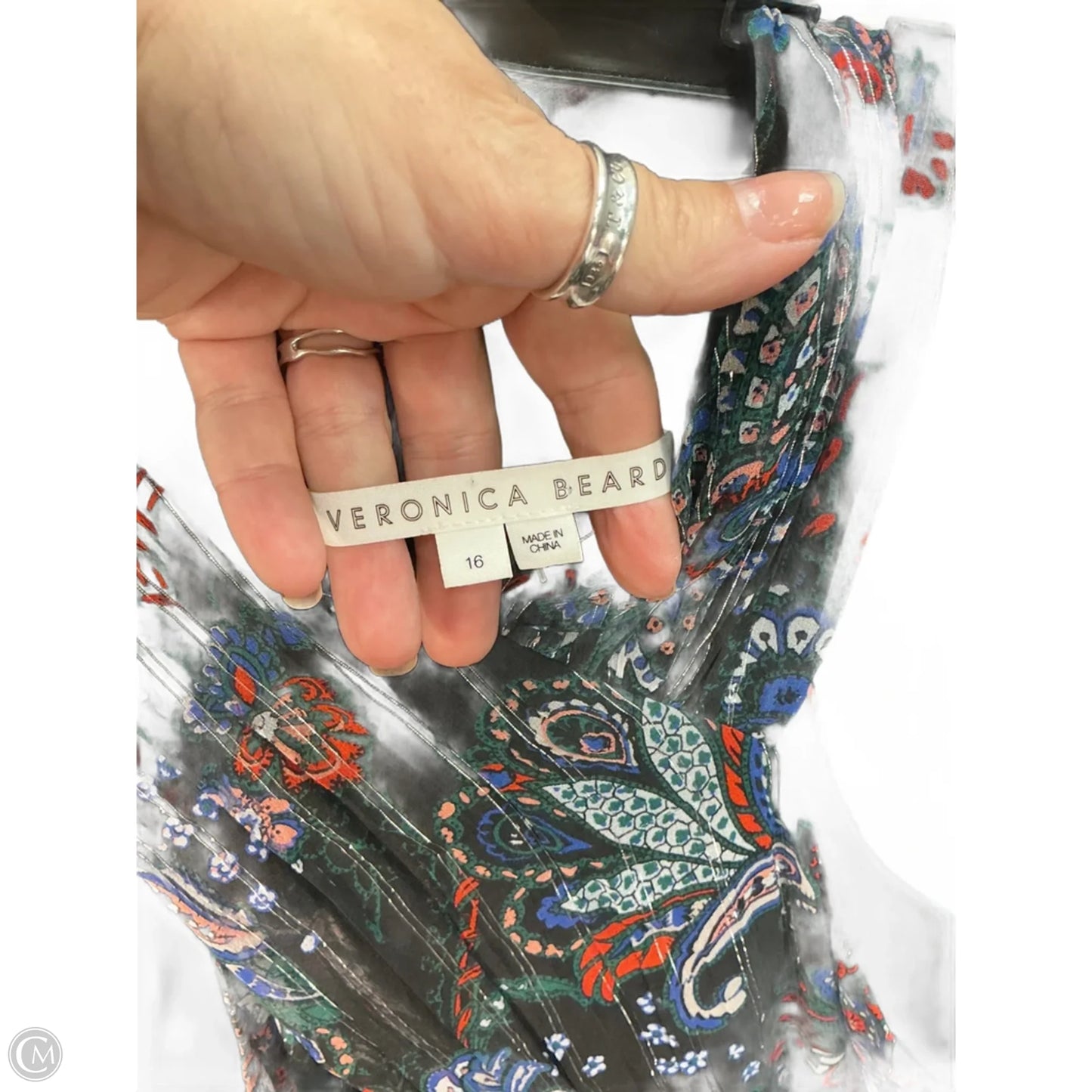 Top Sleeveless By Veronica Beard In Black, Size: 16