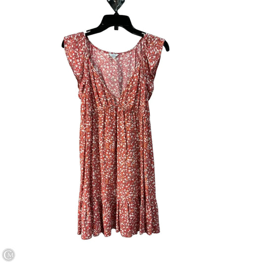 Dress Casual Midi By Rails In Red, Size: Xs