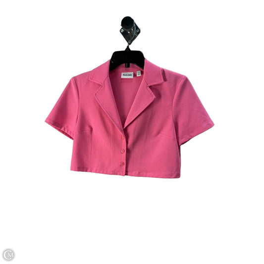 Top Short Sleeve By Sunday In Pink, Size: Xs