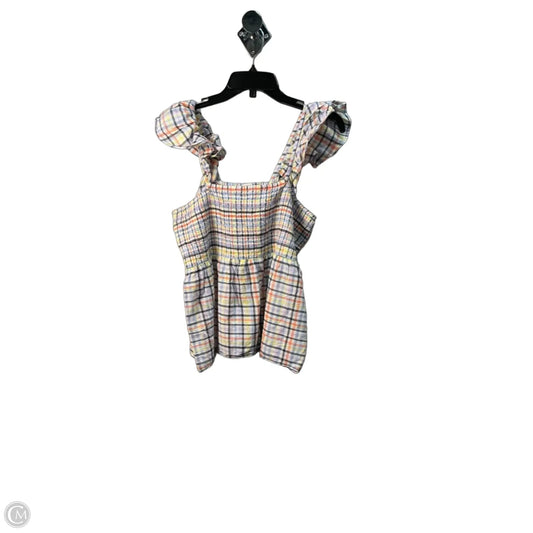 Top Sleeveless By Loft In Multi-colored, Size: S