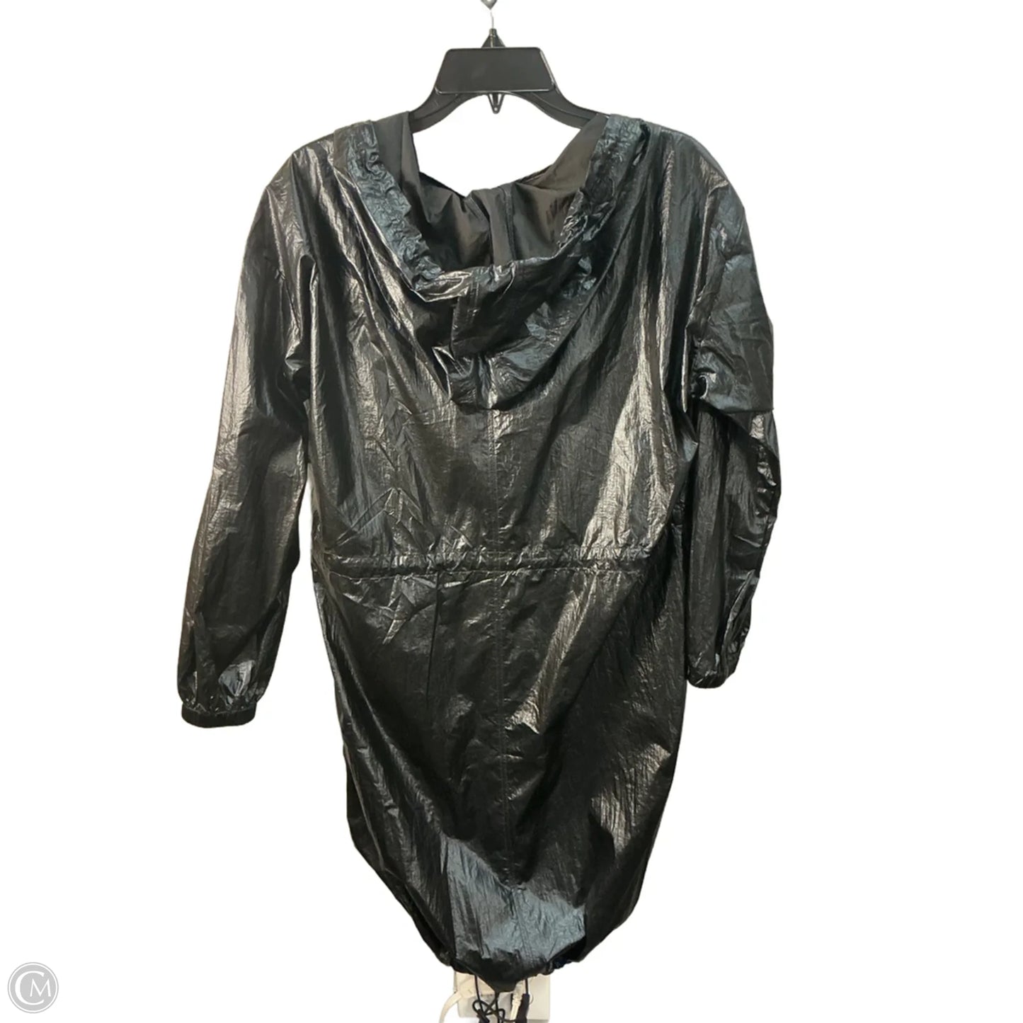 Jacket Windbreaker By Good American In Black, Size: S